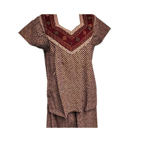 Boho Two Piece Outfit with Belt - Picture 7 of 7